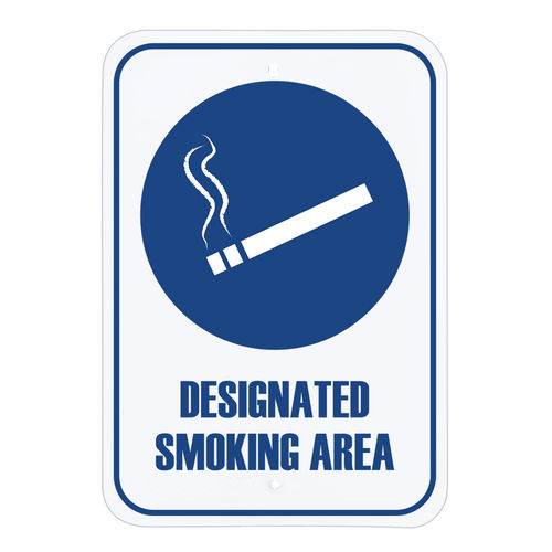 Plaque signalétique d'extérieur - SMOKING SIGNS - FEPRO - murale / fixe / sur pied