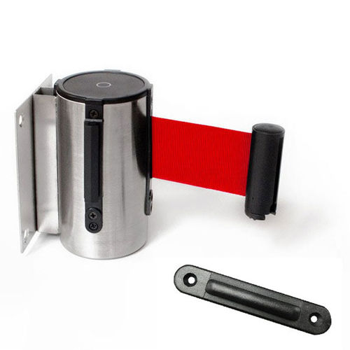 Barrière rétractable - WALL MOUNTED  - FEPRO - de protection / de contrôle d'accès / en inox