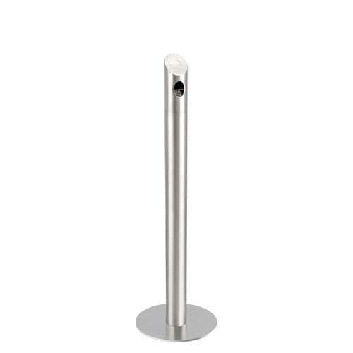 Cendrier sur pied - TUBE MAXI - FEPRO - en acier inoxydable / pour extérieur / pour espace public