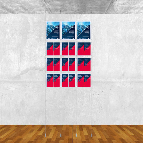 Panneau d'affichage suspendu - IMS - FEPRO - d'intérieur / en acrylique