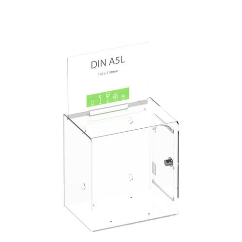 Urne de vote - COLLECT - FEPRO - verrouillable / modulaire / à poser