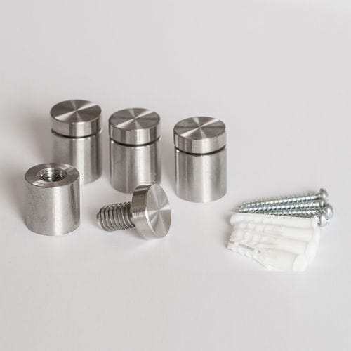 Système de fixation en acier inoxydable - IMS STANDOFF - FEPRO - pour agencement intérieur / pour plaque signalétique