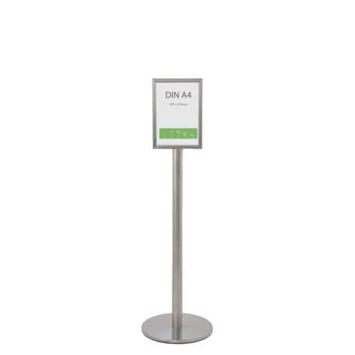 Support d'information sur pied - Q EZI FRAME - FEPRO - d'intérieur / double face / en acier