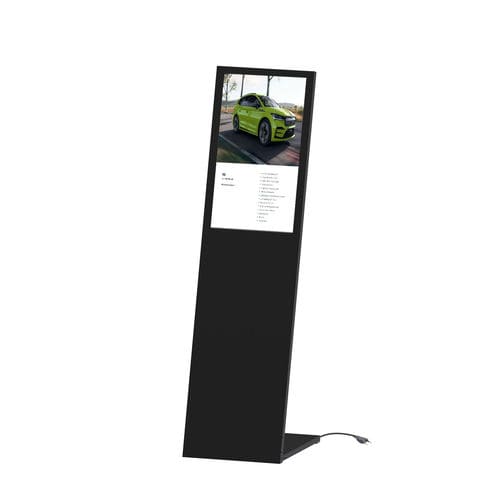 Panneau d'affichage numérique - PLANAVISION Digital -L-Stand 32" - FEPRO - à poser / d'intérieur / en acier