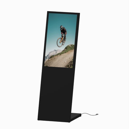 Panneau d'affichage numérique - PLANAVISION SAMSUNG 32" BLACK - FEPRO - à poser / d'intérieur / en acier