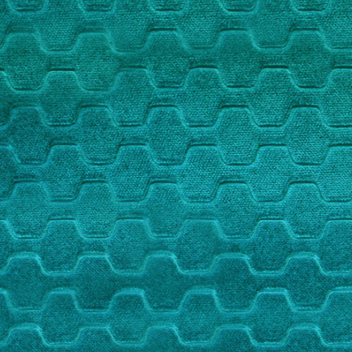 Tissu d'ameublement - CARVER EMBOSSED VELVET WATER REPELLENT - Aldeco Interior Fabrics - pour rideaux / à motif géométrique / en polyester
