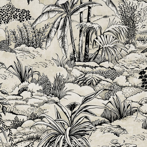 Tissu d'ameublement - PAYSAGE DE RÊVE - Aldeco Interior Fabrics - à motif nature / en coton / imprimé