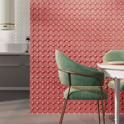 Carrelage en céramique - QUADRA | 15x15 - CERAGNI | WALL CERAMIC TILES - brillant / à relief / d'intérieur