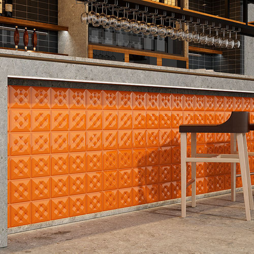 Carrelage en céramique - CUBO | 15x15 - CERAGNI | WALL CERAMIC TILES - brillant / d'intérieur / de salle de bain