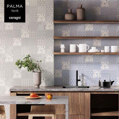 Carrelage en céramique - PALMA | 15x15 - CERAGNI | WALL CERAMIC TILES - mat / brillant / d'intérieur