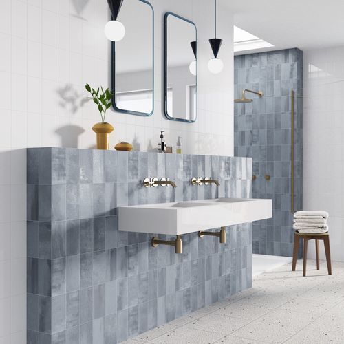 Carrelage en céramique - TWINE | M10x20 - CERAGNI | WALL CERAMIC TILES - mat / brillant / d'intérieur