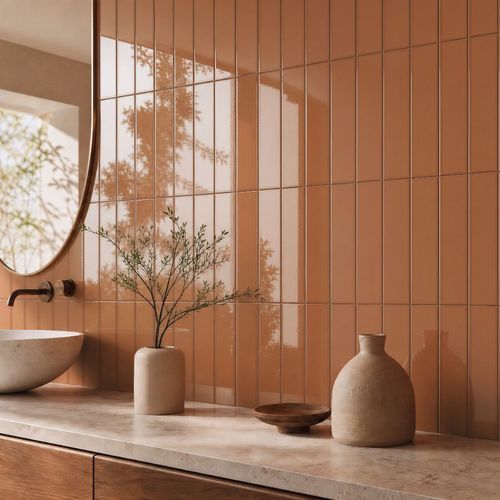 Carrelage en céramique - PLAIN | M7.5X30 - CERAGNI | WALL CERAMIC TILES - brillant / mat / d'intérieur