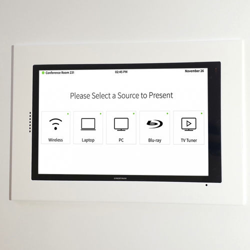 Support d'écran tactile mural - 012-1-833 - Wall-Smart - professionnel / résidentiel / contemporain