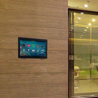 Support d'écran tactile mural - 007-1-848 - Wall-Smart - professionnel / résidentiel / contemporain