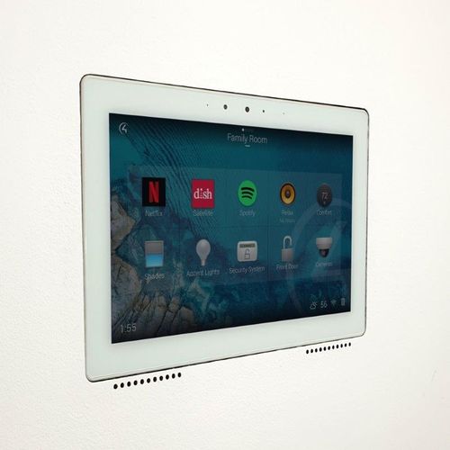 Support d'écran tactile mural - 007-1-845 - Wall-Smart - résidentiel / contemporain / horizontal