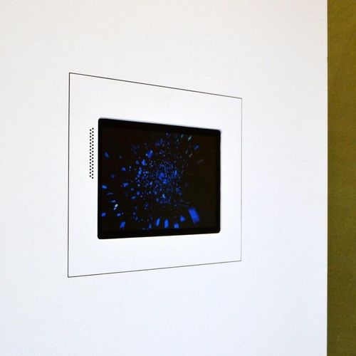 Support pour tablette mural - 10-01-735 - Wall-Smart - professionnel / horizontal / blanc