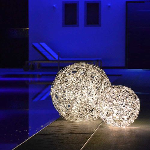 Lampe de sol - MESH BOULE  - s.LUCE - en métal / contemporaine / d'intérieur