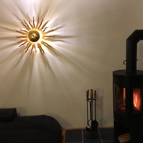 Applique murale contemporaine - DIATOR XL SOLEIL - s.luce - d'intérieur / en métal / en verre