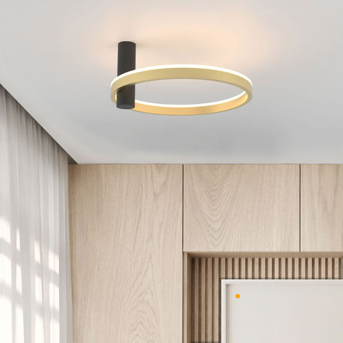Plafonnier contemporain - RING AIR  - s.luce - en anneaux / en métal / en plastique