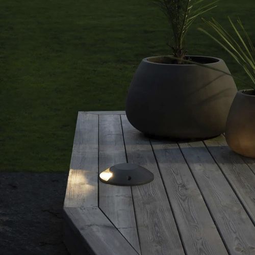 Spot de sol - 170480 - s.LUCE - à LED / rond / IP65