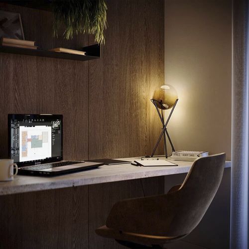 Lampe de bureau - 77149659 - s.LUCE - en métal / en verre / contemporaine