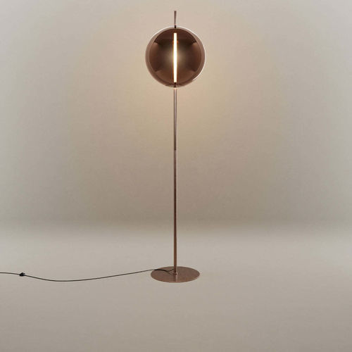 Lampe sur pied - MIRA - s.luce - de sol / en métal / en verre