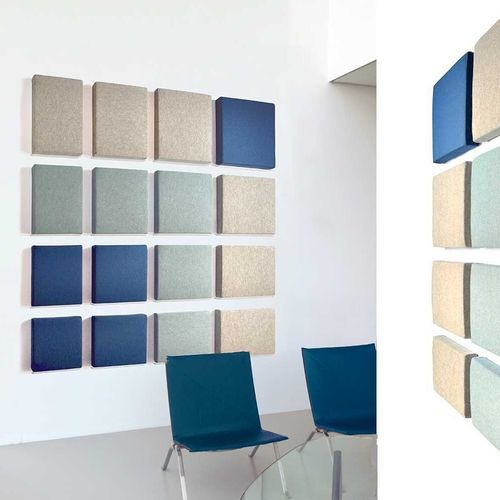 Panneau acoustique mural - KIEZEL - studioVIX - en feutre / en laine / en PET