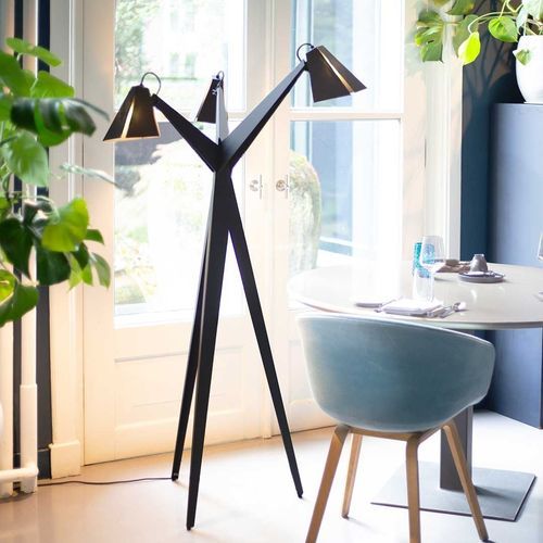 Lampe sur pied - BLOEM - studioVIX - en acier / design biophilique / d'intérieur