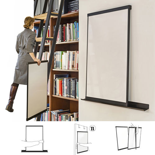 Tableau blanc - SNIP - studioVIX - magnétique / effaçable / de présentation