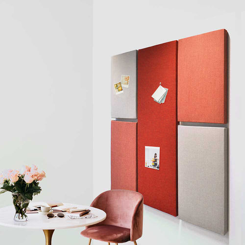 Tableau en liège mural - Pinboard KIEZEL - studioVIX - grand format / acoustique