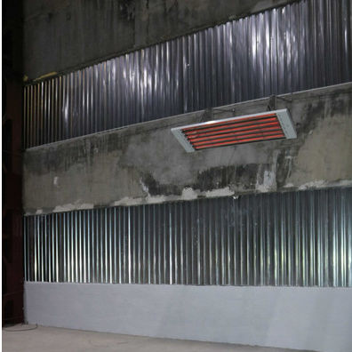 Chauffage infrarouge mural - Y12000 - Bilux - suspendu / de plafond / électrique