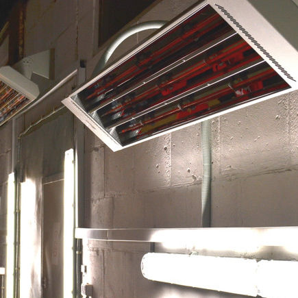 Chauffage infrarouge suspendu - Y6000 - Bilux - de plafond / électrique / professionnel