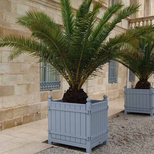 Bac d'orangerie en bois - GRANDS DOMAINES - Edmond & Fils - rectangulaire / classique / pour espace public