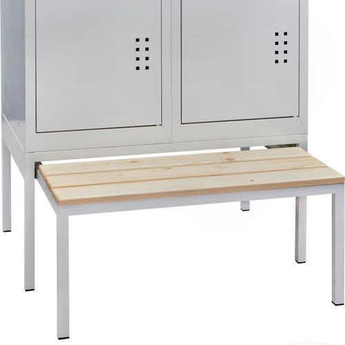 Banc de vestiaire contemporain - SG-300/2 - PJSC UHL-MASH - en bois / avec dossier / sans accoudoirs