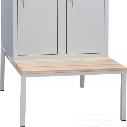 Banc de vestiaire contemporain - SG-400/2 - PJSC UHL-MASH - en bois / avec dossier / sans accoudoirs