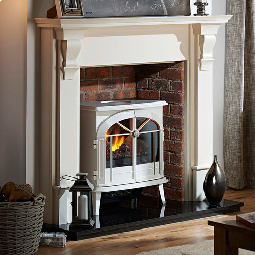 Poêle électrique - MERIBEL - Dimplex - 0 - 5 kW / sur pieds / traditionnel
