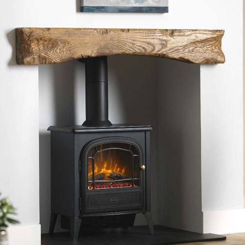 Poêle électrique - Club - Dimplex - 0 - 5 kW / sur pieds / traditionnel