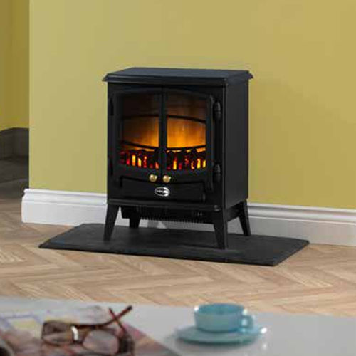 Poêle électrique - TANGO - Dimplex - 0 - 5 kW / sur pieds / traditionnel