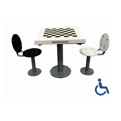 Table d'échecs d'extérieur - MACI0 - DEPORTES URBANOS - contemporaine / résidentielle / pour espace public