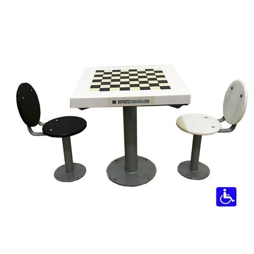 Table d'échecs d'extérieur - MAVIA2RH - DEPORTES URBANOS - contemporaine / résidentielle / pour espace public