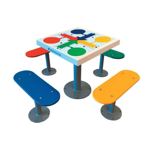 Table de jeu pour enfant d'extérieur - MMVIB4H - DEPORTES URBANOS - contemporain / résidentiel / pour aire de jeux