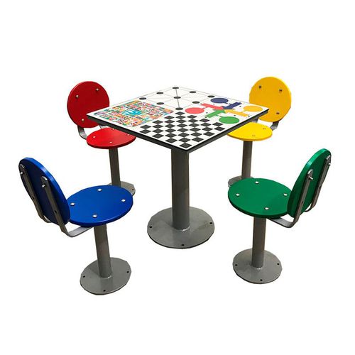 Table de jeu pour enfant d'extérieur - MMCIA4RH - DEPORTES URBANOS - contemporain / résidentiel / pour aire de jeux