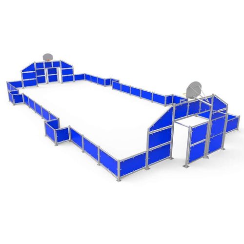 Terrain multisports pour collectivité - DUPM005 - DEPORTES URBANOS