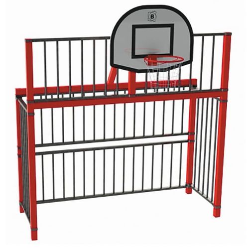 Panier de basket d'extérieur - DUPBUMT01 - DEPORTES URBANOS - pour école / fixe / en métal