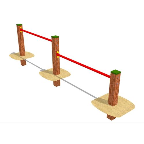 Parcour d'obstacles agility - DUAGCP-19 - DEPORTES URBANOS - saut en hauteur