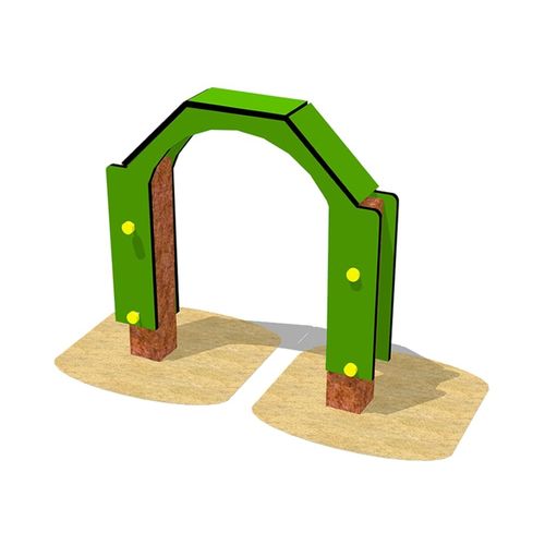 Portique agility - DUAGCP-17 - DEPORTES URBANOS - en plastique recyclé / pour parc canin