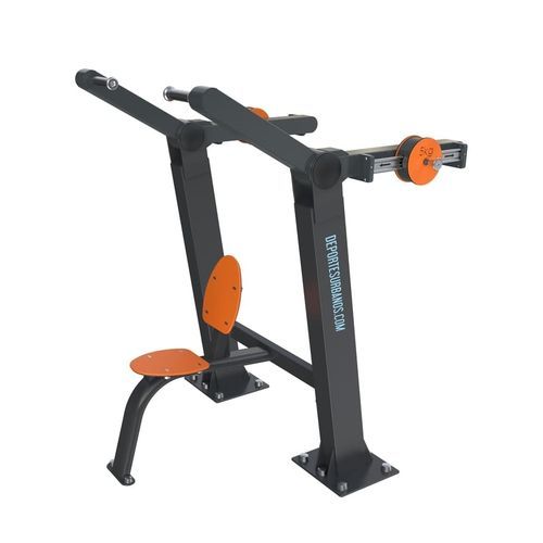 Appareil de musculation dos - STRAIGHT ARM  - DEPORTES URBANOS - haussement d'épaules / tirage bas / d'extérieur