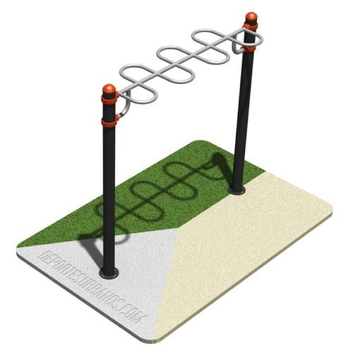 Échelle pour parcours de santé de suspension - DUCP-2008 - DEPORTES URBANOS - pour espace public / d'extérieur / en acier