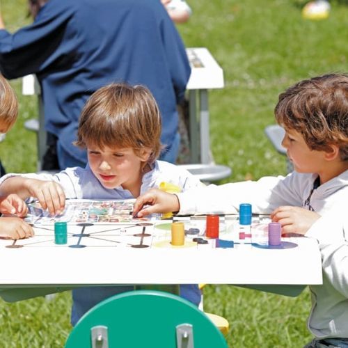 Table de jeu pour enfant d'extérieur - MMCTB2R - DEPORTES URBANOS - contemporain / résidentiel / pour aire de jeux