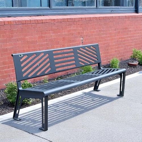 Banc public contemporain - DUMUBA-20 - DEPORTES URBANOS - en polyester / en acier galvanisé / en acier